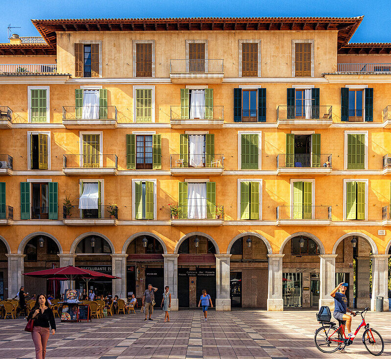 Plaça Major (Plaza Mayor), Palma de Mallorca, Mallorca, Spanien