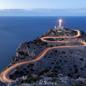 Formentor Lighthouse in Northern Mallorca