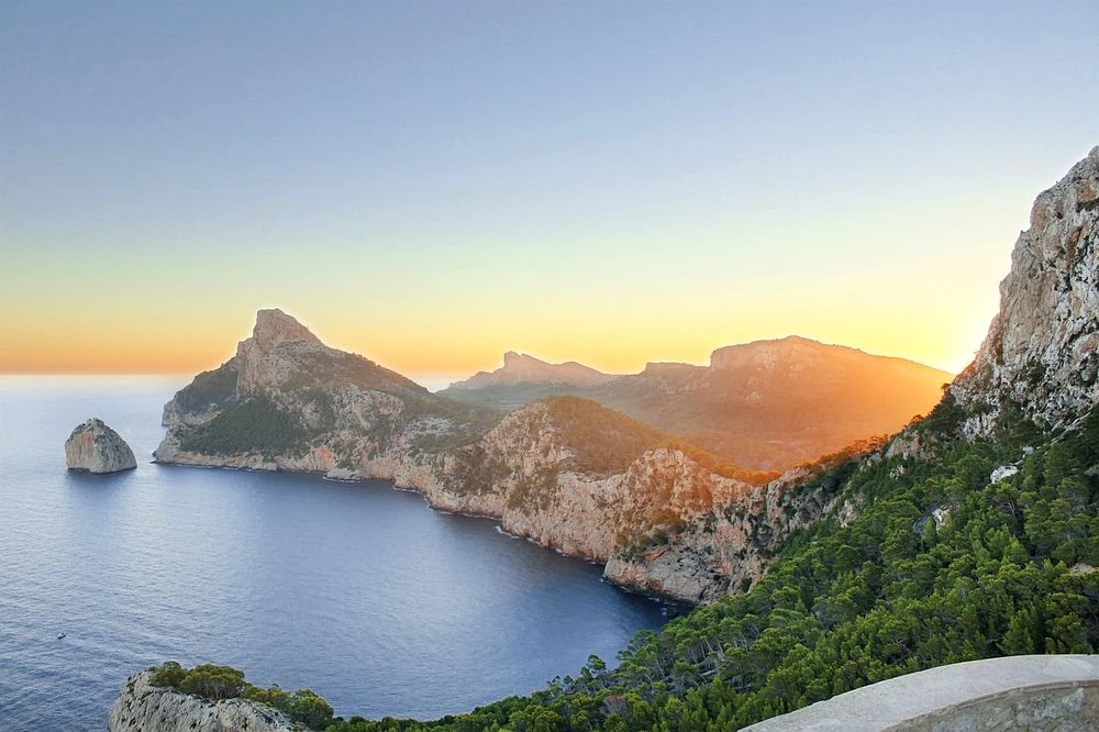 sunset in Mirador Es Colomer (Cap de Formentor)