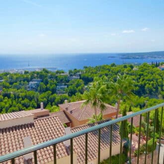 Views from costa d'en blanes right outside Palma de Mallorca