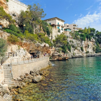 Porto Cristo in Mallorca, Seafront Town