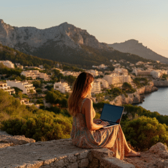 Digital Nomad in mallorca