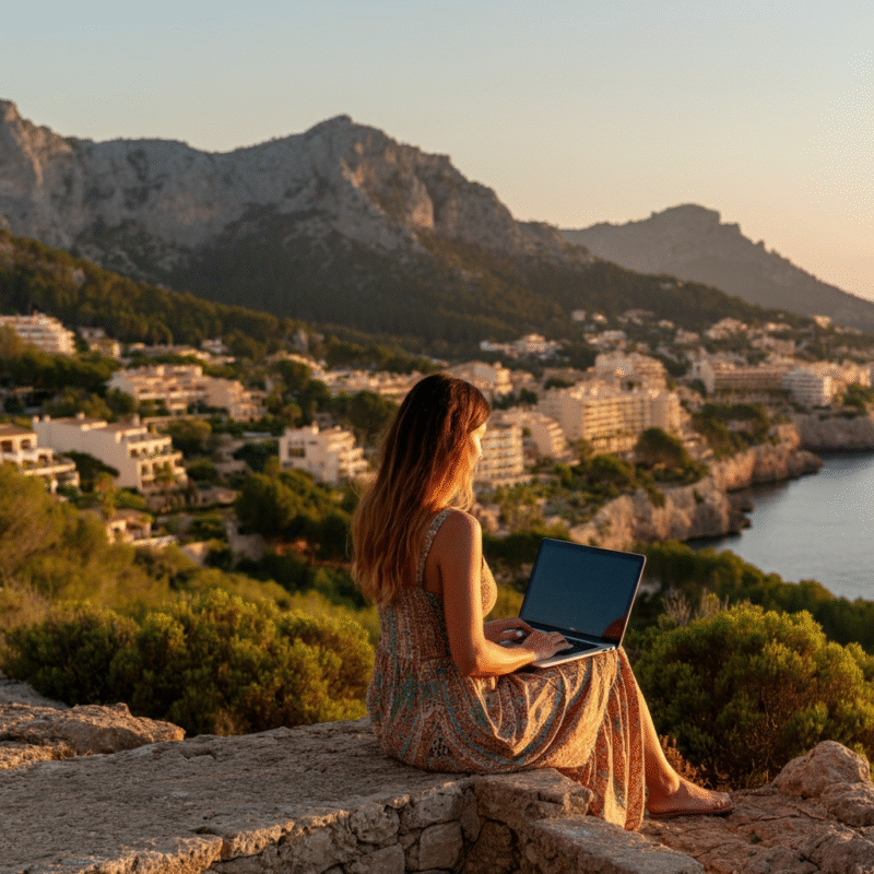 Digital Nomad in mallorca