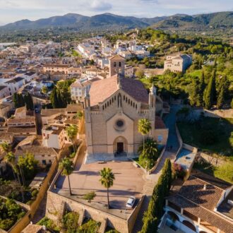 The Town of Arta in Mallorca