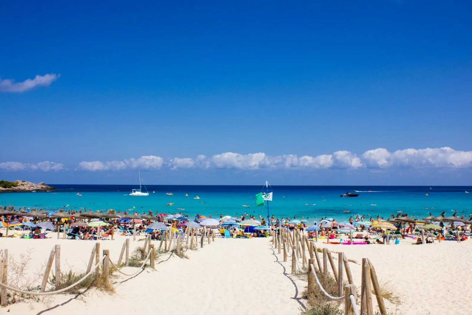 Cala Agulla beach in Mallorca