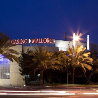 Entrance of Casino de Mallorca at Porto Pi shopping centre in Palma