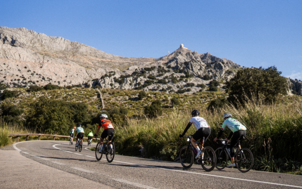 Hairpin bends on the Sa Calobra climb.
