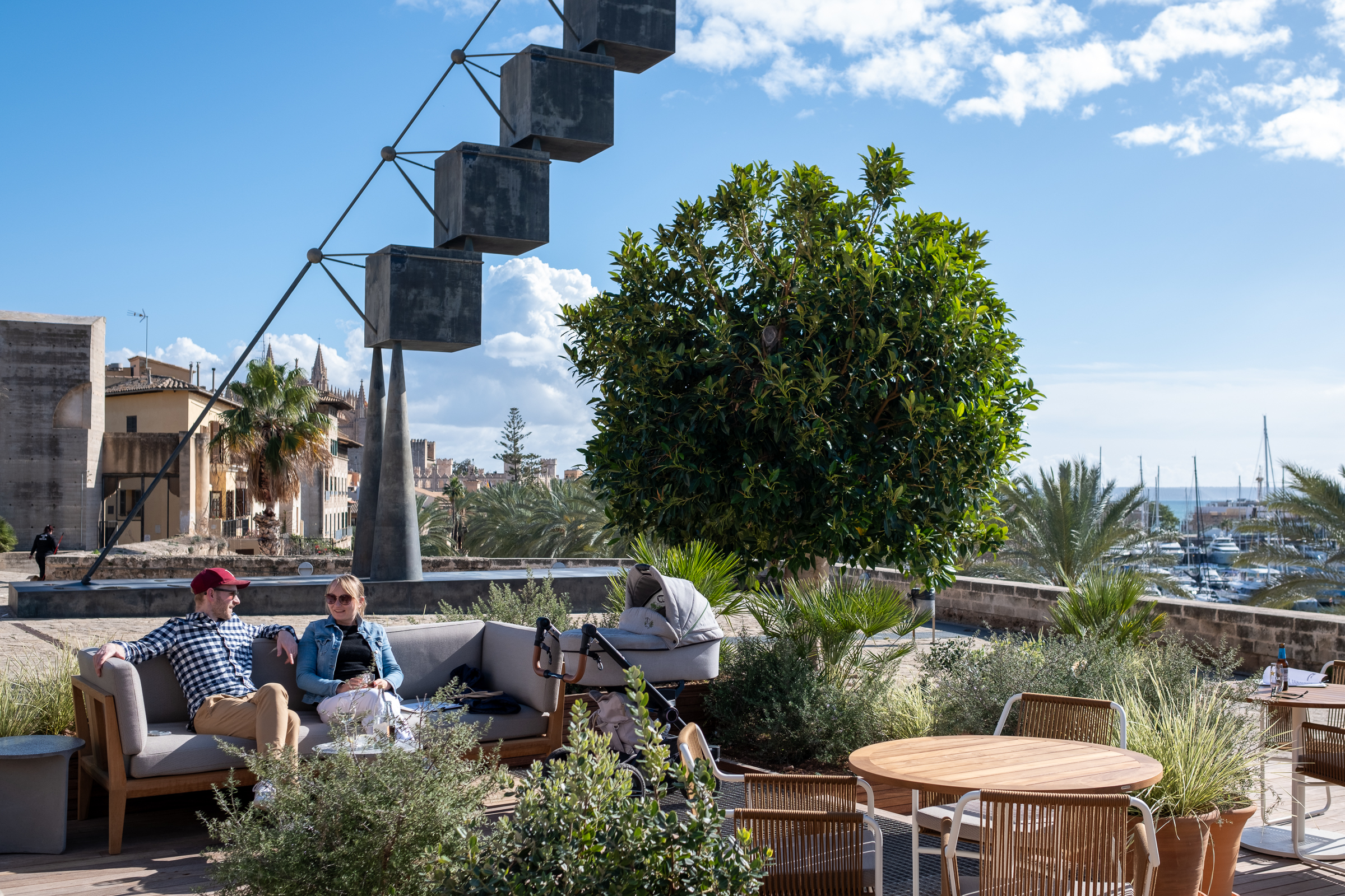 Es Baluard Museum Cafe Restaurant Palma de Mallorca