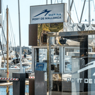 Marina Port de Mallorca with yachts