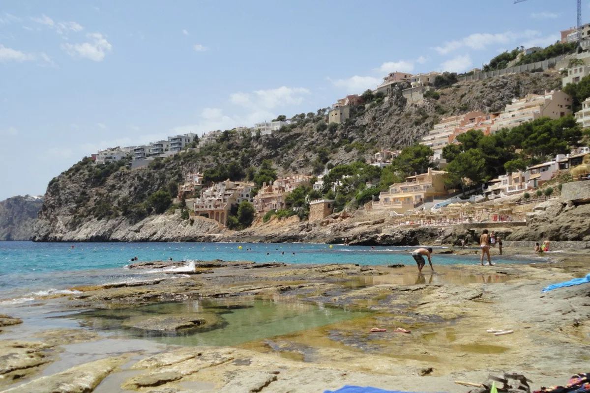 Cala Llamp, near Andratx, Southwest Mallorca