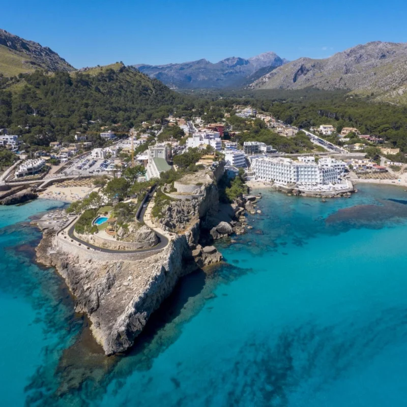 Cala Sant Vicenc beach Mallorca