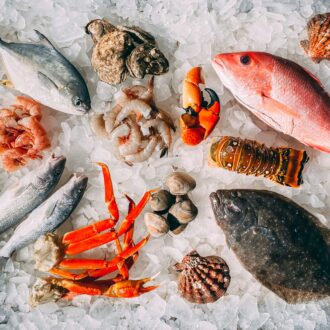 Seafood during Mostra de la Llampuga
