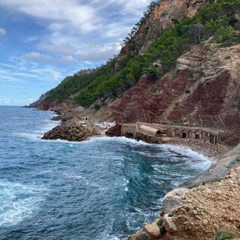 Cala Estellencs beach in mallorca